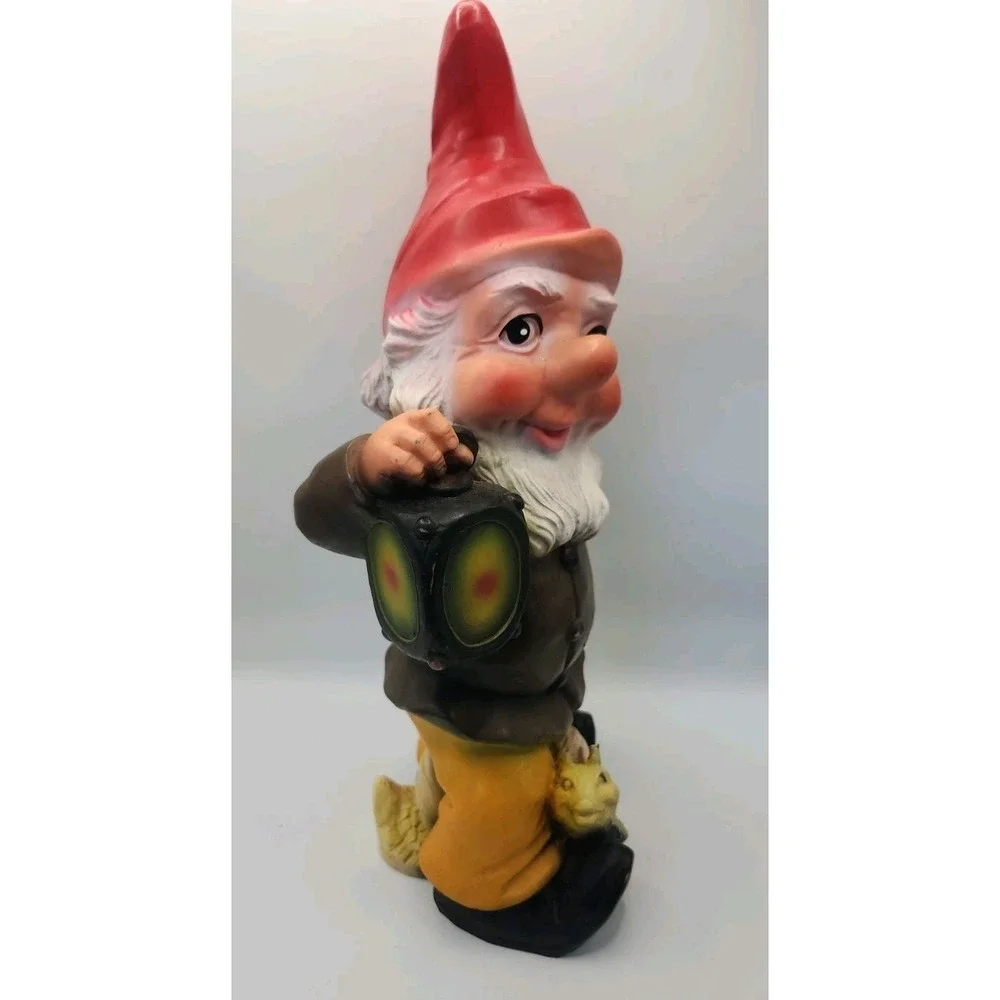 Lantern Cortolan 1960s Garden Gnome 13